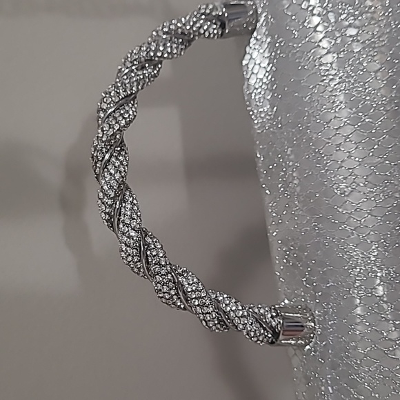 Aldo Silver Glam Shoulder Bag - Picture 4 of 5
